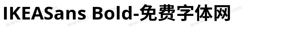 IKEASans Bold字体转换